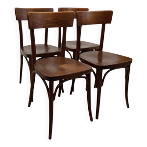 Suite de 4 chaises bistrot