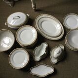 Antique porcelain table service