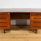 ORDO Mahogany Executive Desk – 1960