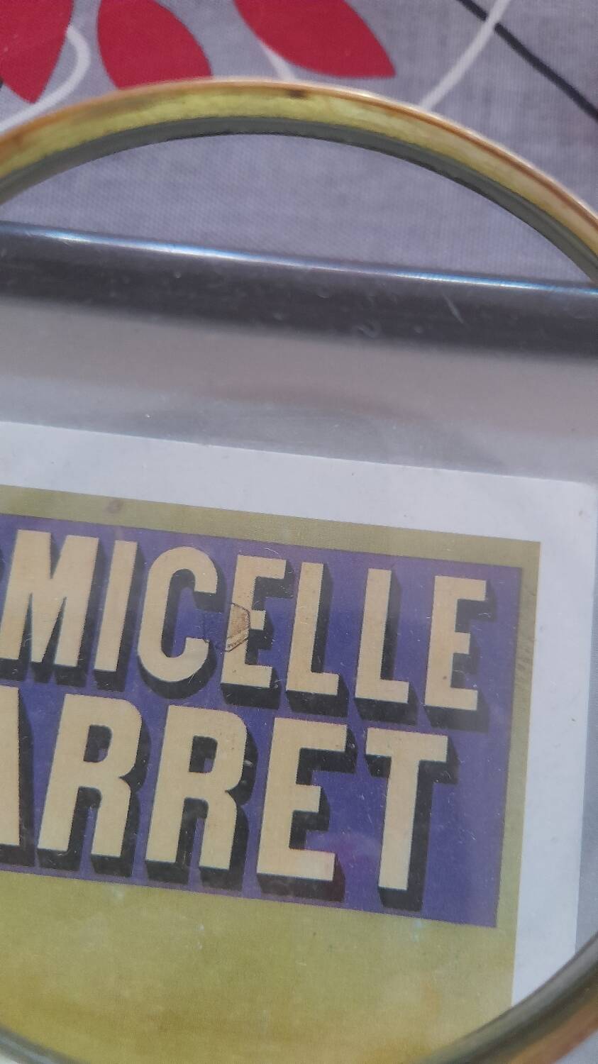 Vintage Rivoire and Carret advertising frame