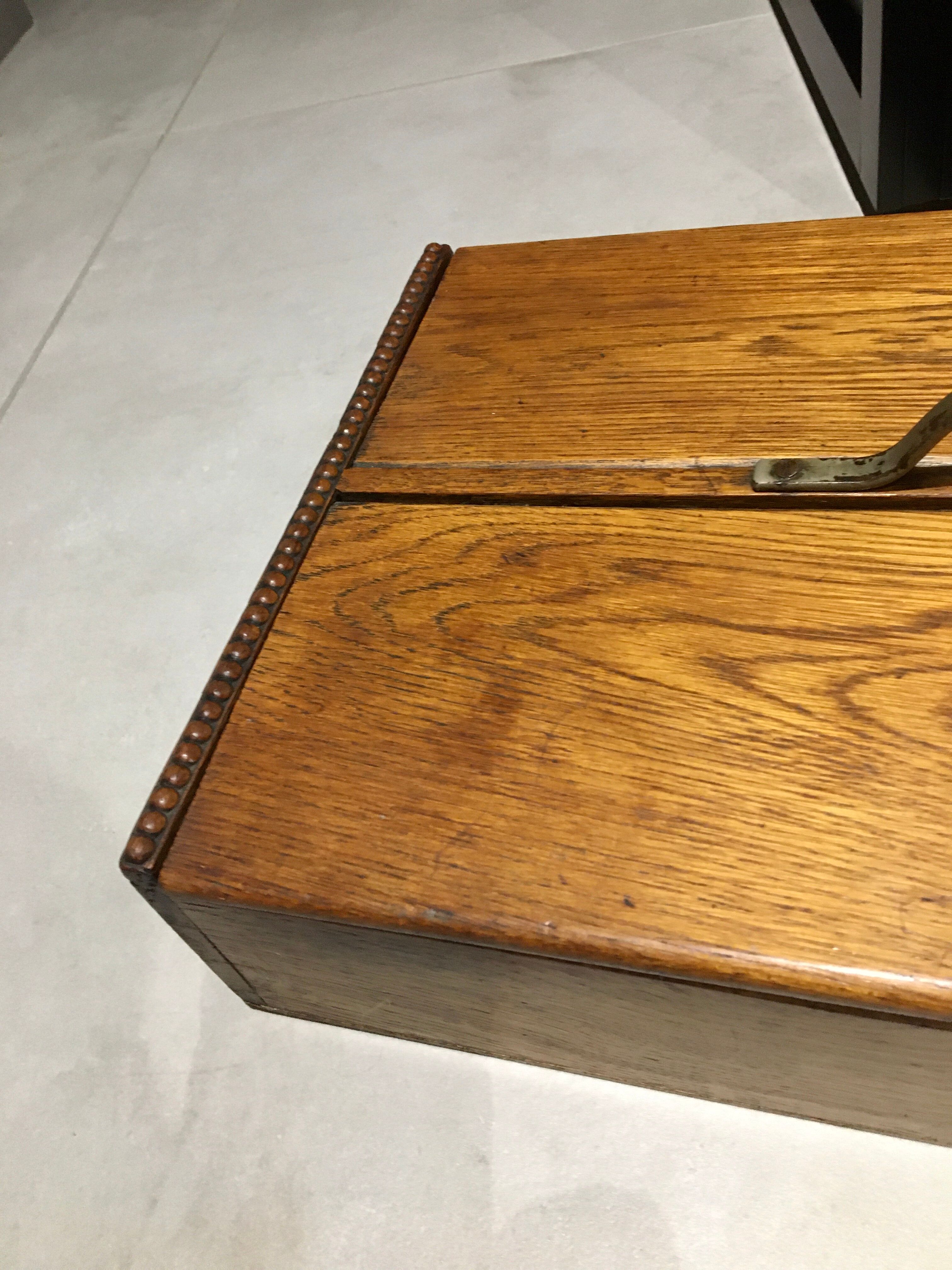 Jewelry box or keys 40/50s solid oak
