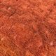 Naraja/ Mrirt Berber rug in orange natural wool