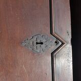 old walnut chest
