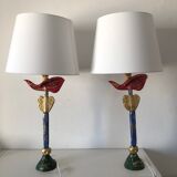 Pair of table lamps Fondica, Pierre Casenove, 1994