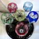 SAINT LOUIS 6 RHINE ROEMER WINE GLASSES SHAPE 229 DOUBLE CRYSTAL - 19.5 c