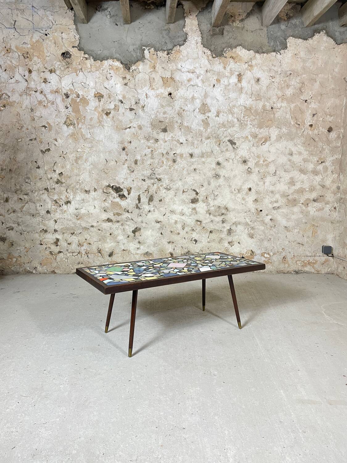 Mosaic coffee table