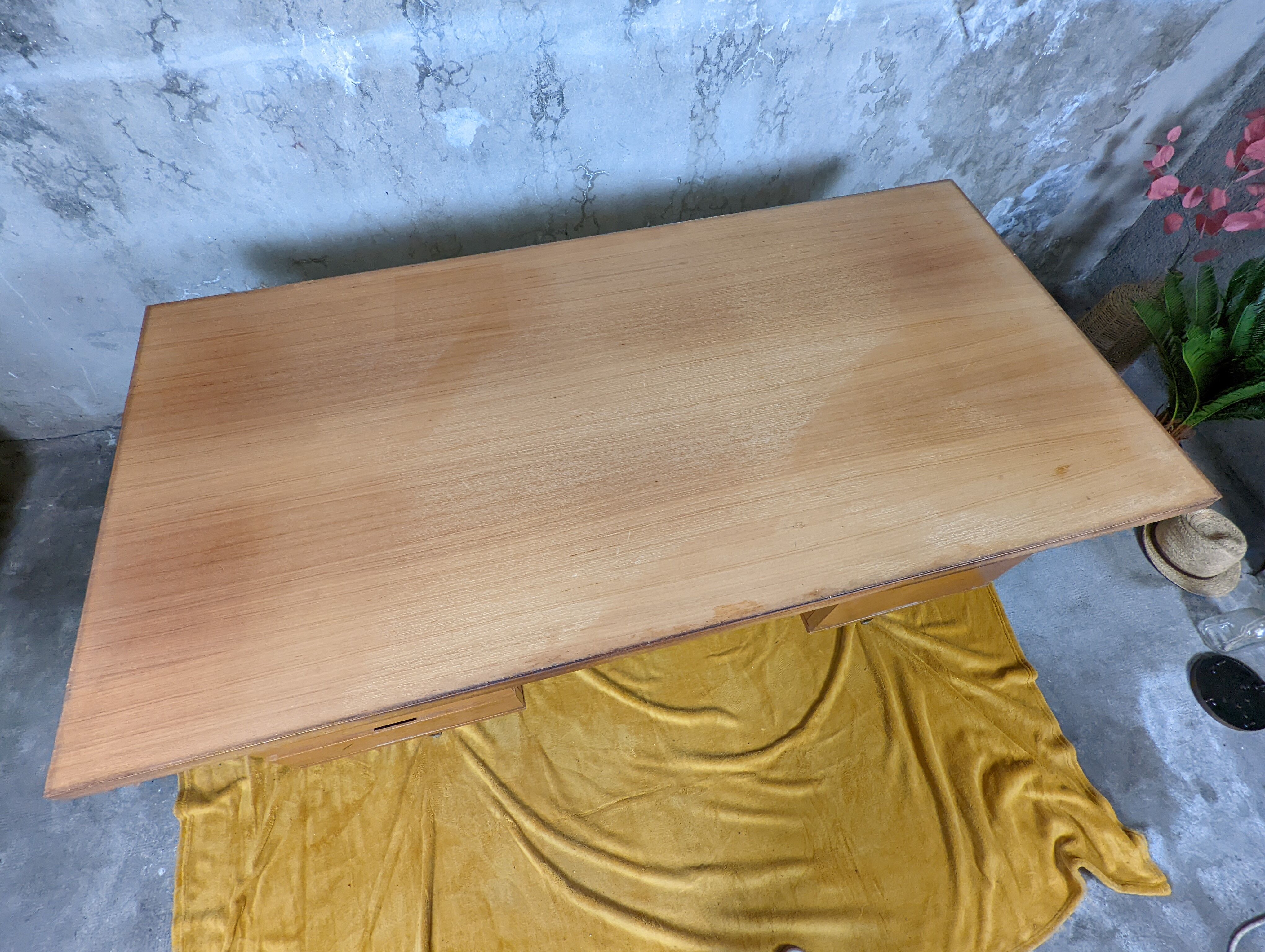 Minvielle desk in mahogany pierre guariche
