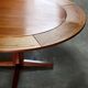 Dyrlund Flip Flap Lotus dining table in teak Denmark 1960