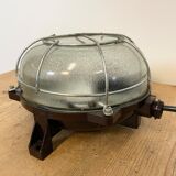 Brown Industrial Bakelite Wall or Ceiling Light, 1970s