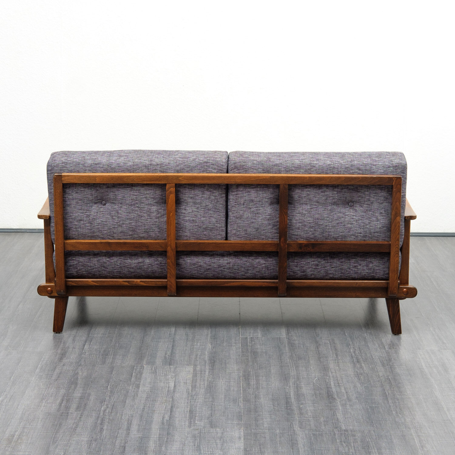 Double sofa bed from the 1950s new upholstery