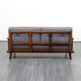 Double sofa bed from the 1950s new upholstery