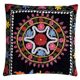 Vintage embroidered cushion cover 46x46 cm