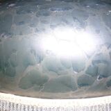 Pendant lamps in polished glass with bead fringe, Ø 40 cm