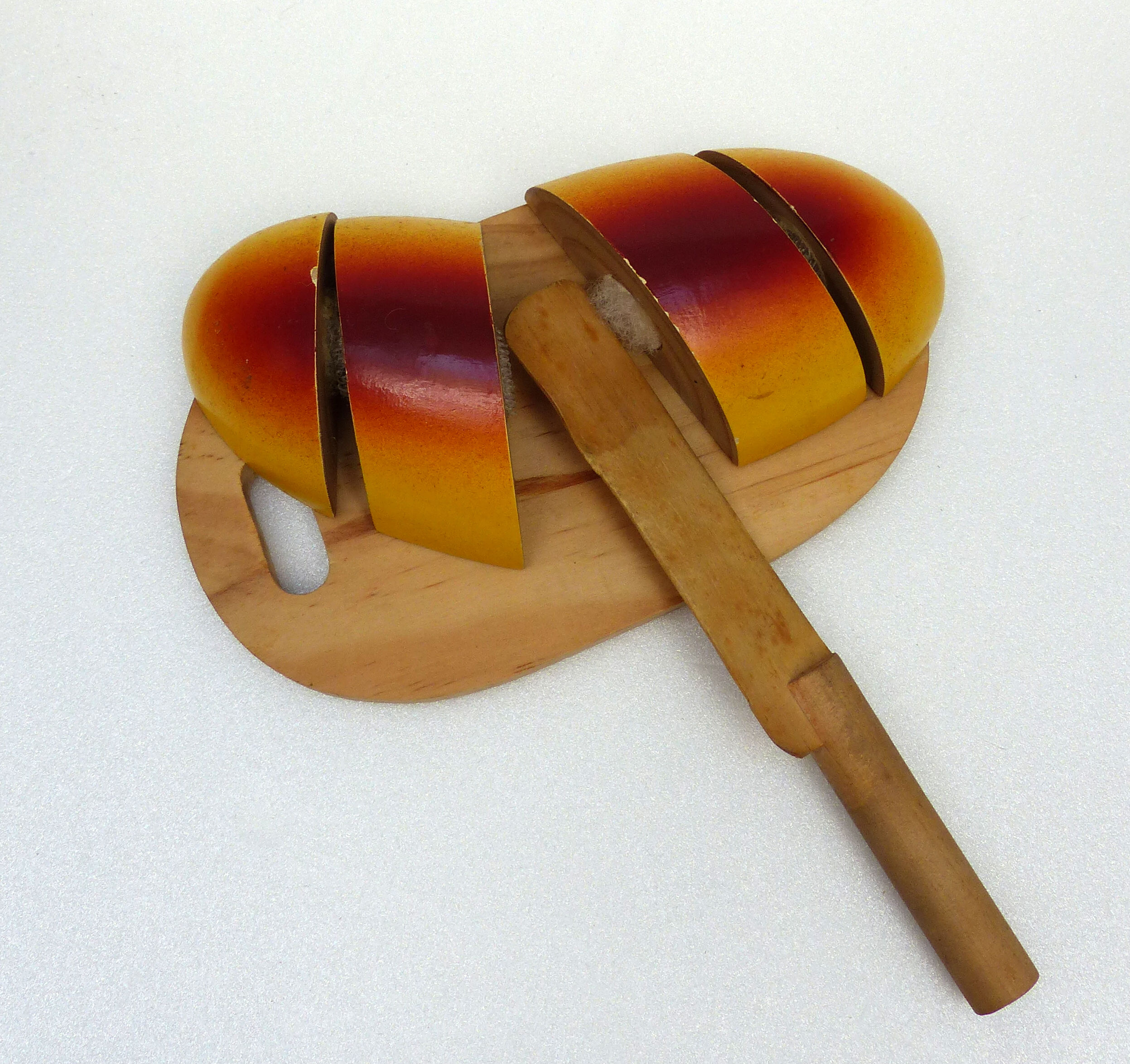 Wooden toys The vegetables