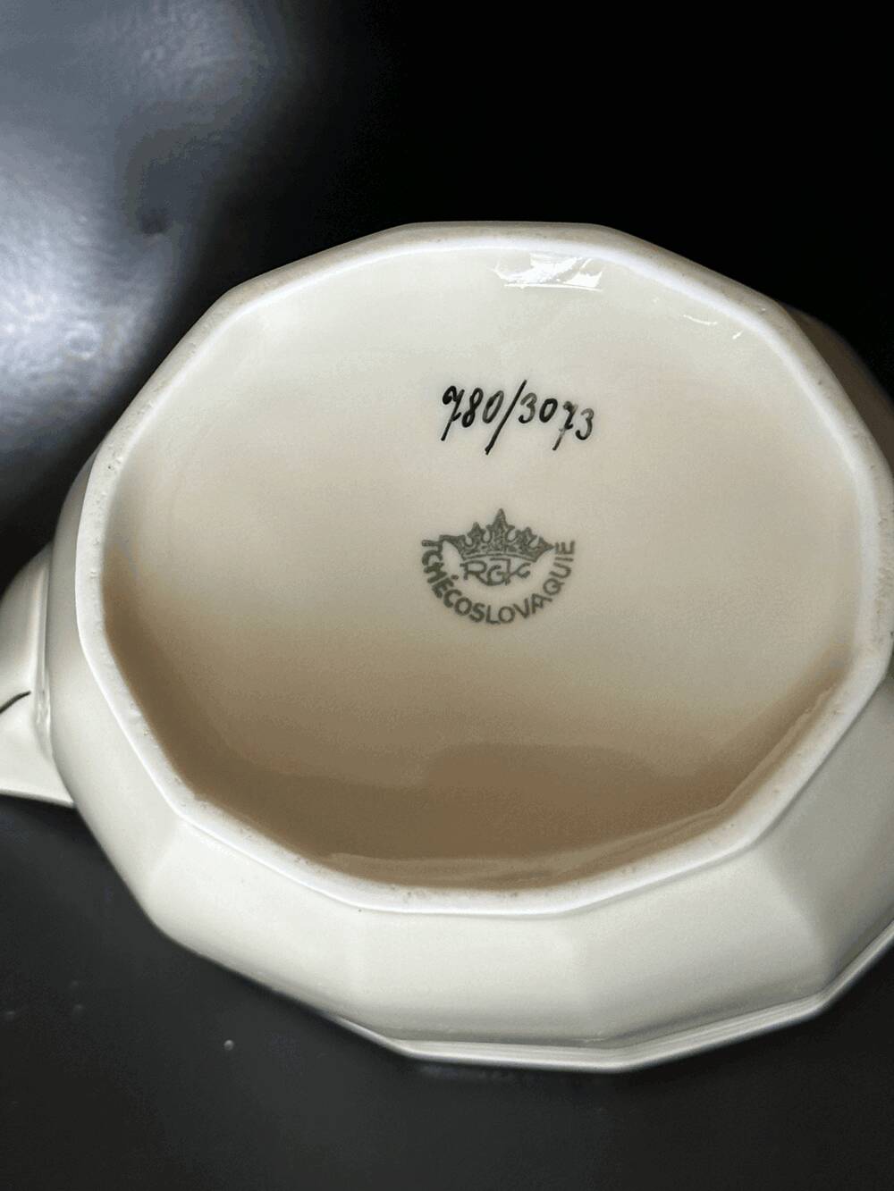 RGK Art Deco Czechoslovakian porcelain service