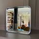 Vintage tubular mirror