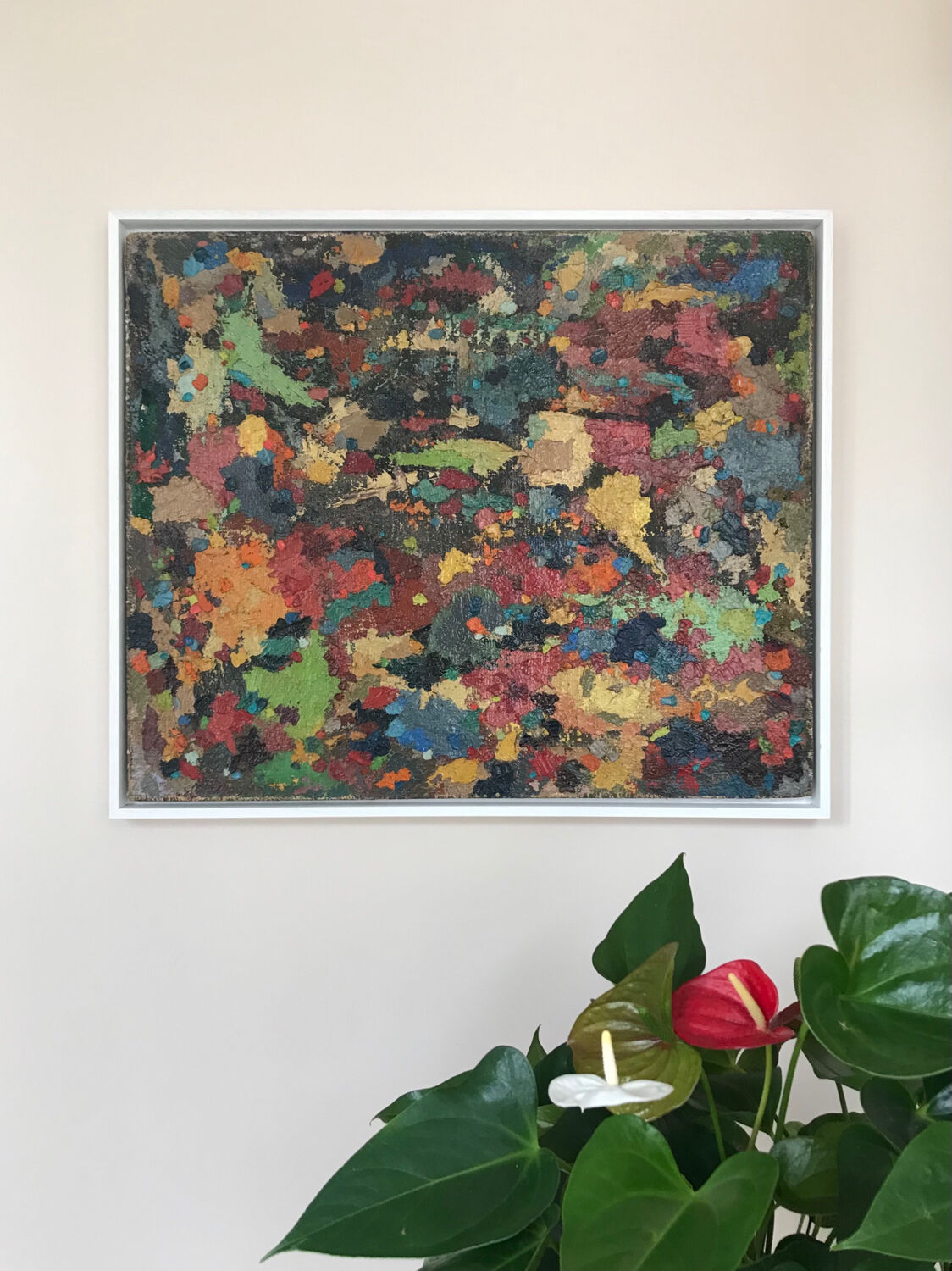 Oil on canvas by rené marie, 1909-1973