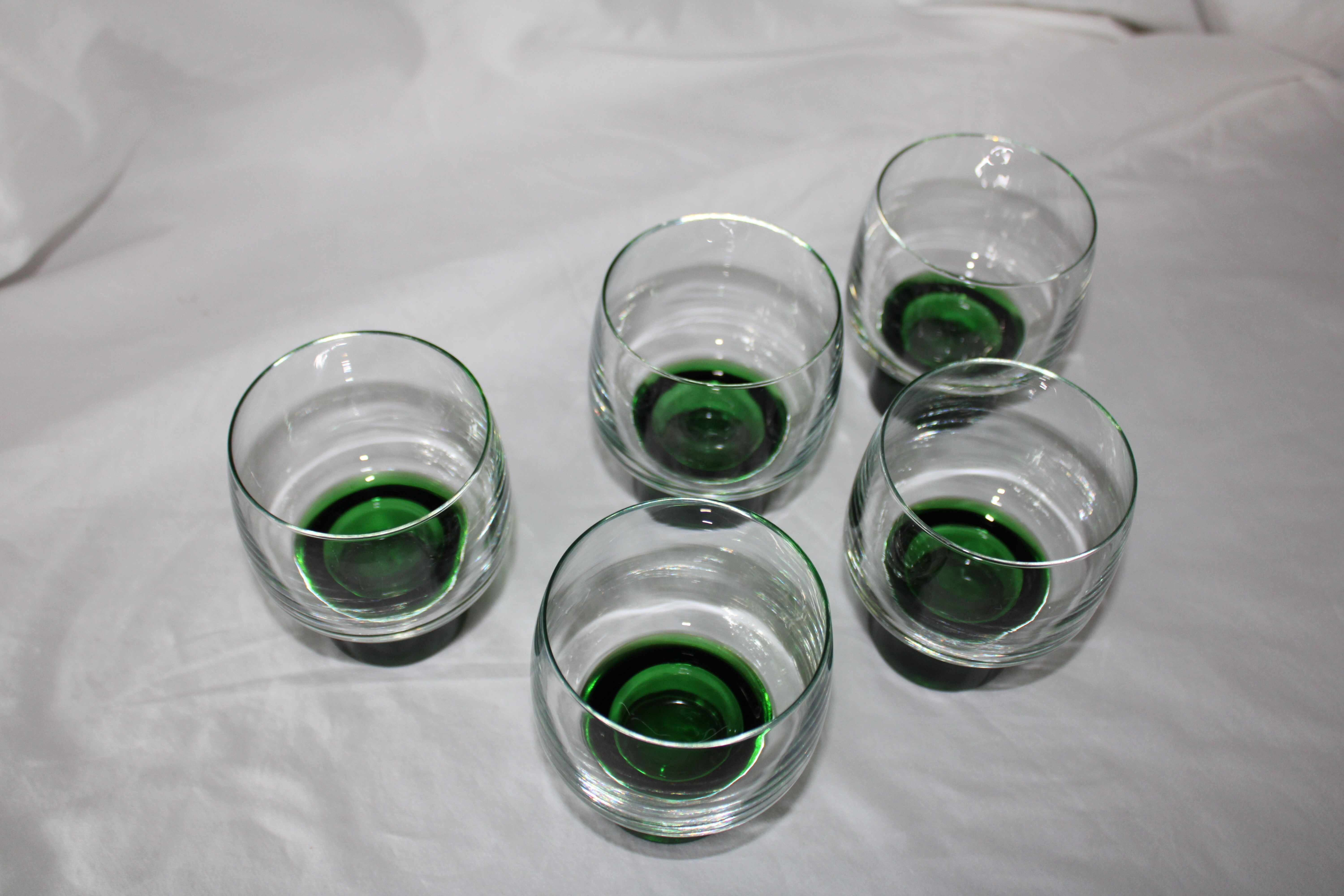 5 Luminarc Vintage wine glasses