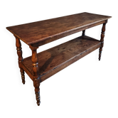 Console / table de service ou îlot de cuisine français ancien, 1880–1920