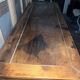 Parisian buffet in solid ash from the 19th century