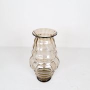 Art Deco Ensemble / Swedish Grace of 4 Glass Containers by Simon Gate Orrefors Sweden 1920s