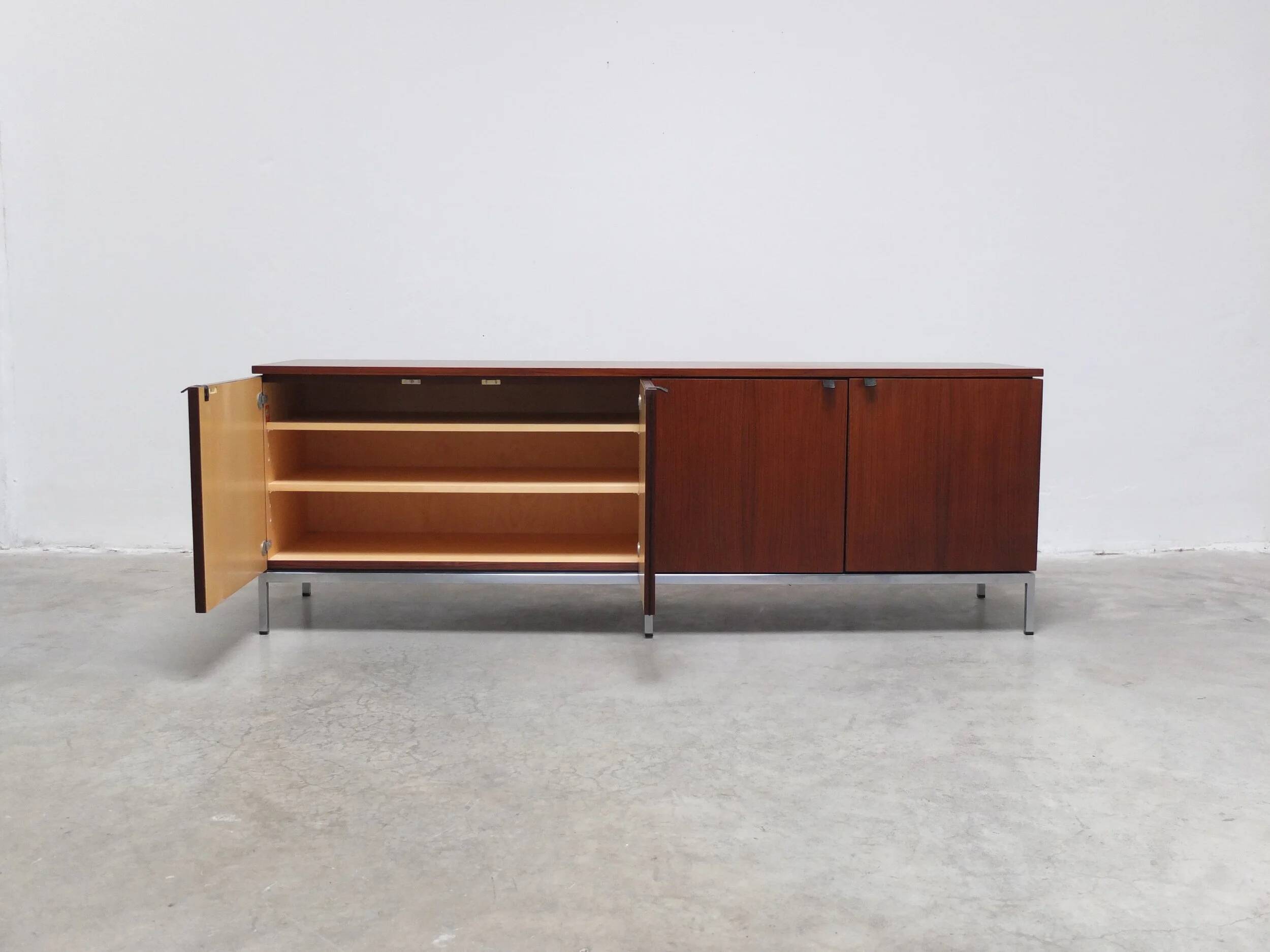 Indian rosewood credenza by Florence Knoll for Knoll, 1961