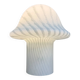 Peil & Putzer Mushroom Zebra table lamp, 1970s