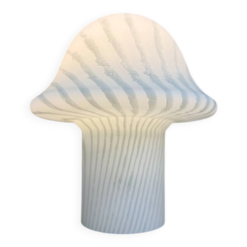 Peil & Putzer Mushroom Zebra table lamp, 1970s