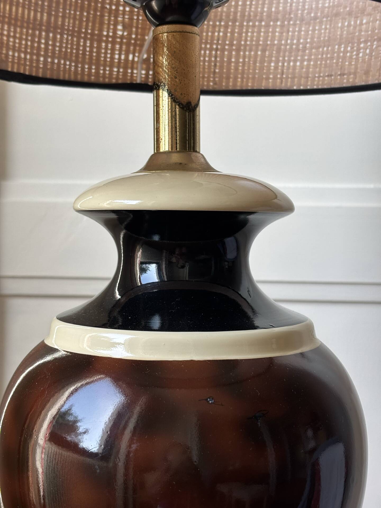 Vintage ceramic lamp base