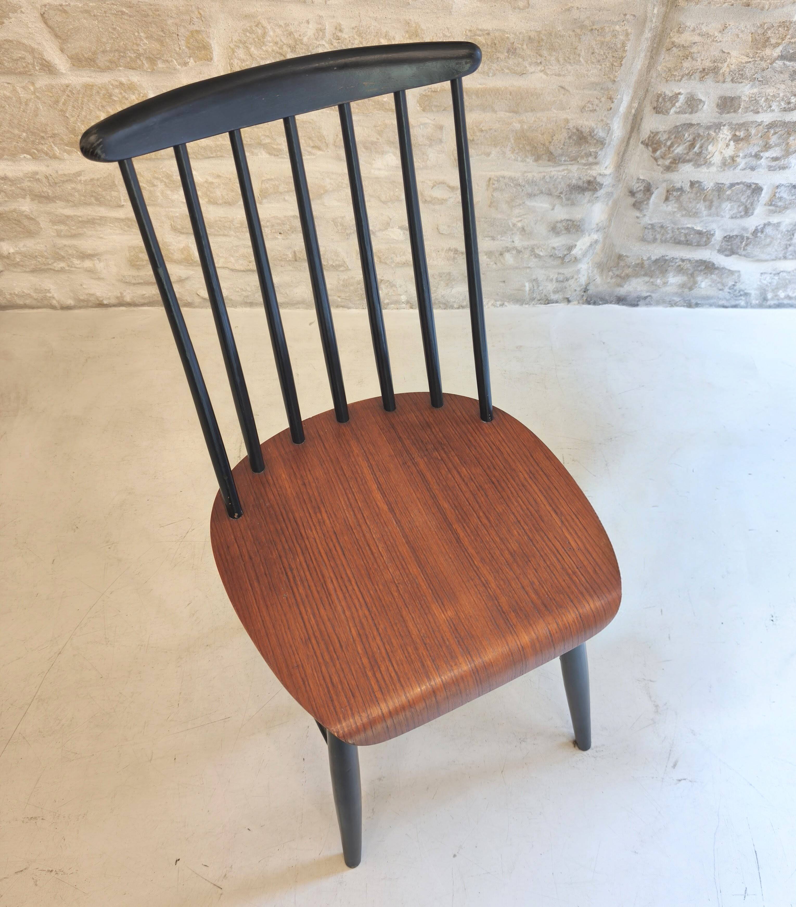 Paire de chaises Fanett, design Ilmari Tapiovaara, 1960