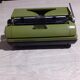 Olympia monica portable typewriter, olympia werke ag vilhelmshaven, made in united kingdom