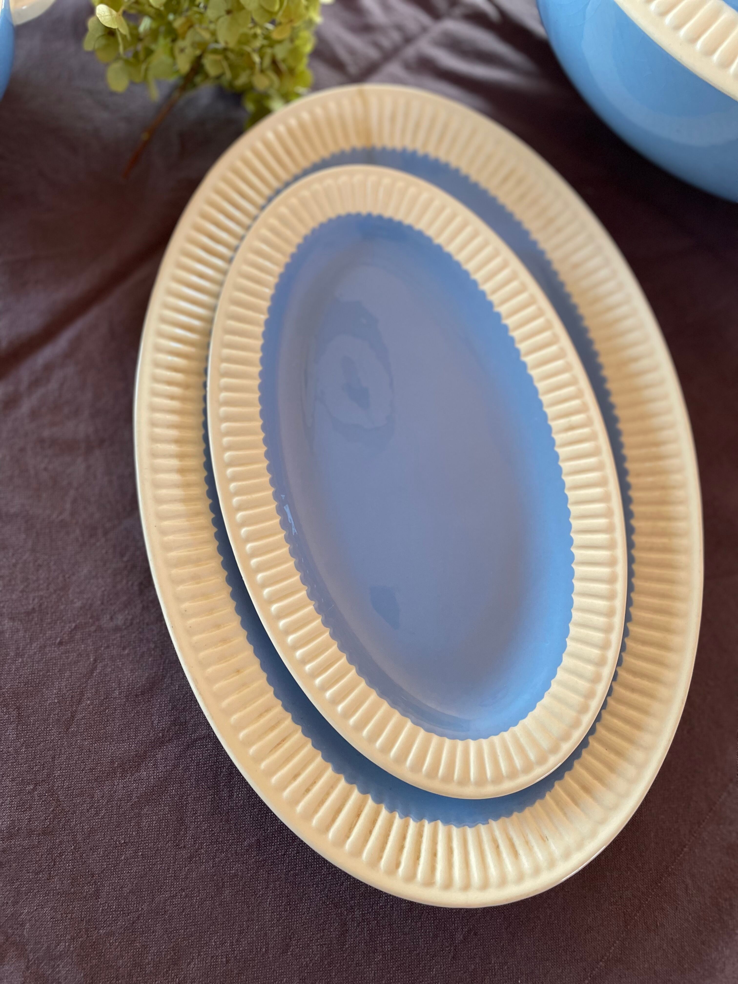 Set service Villeroy and Boch blue Model Lido Year 50