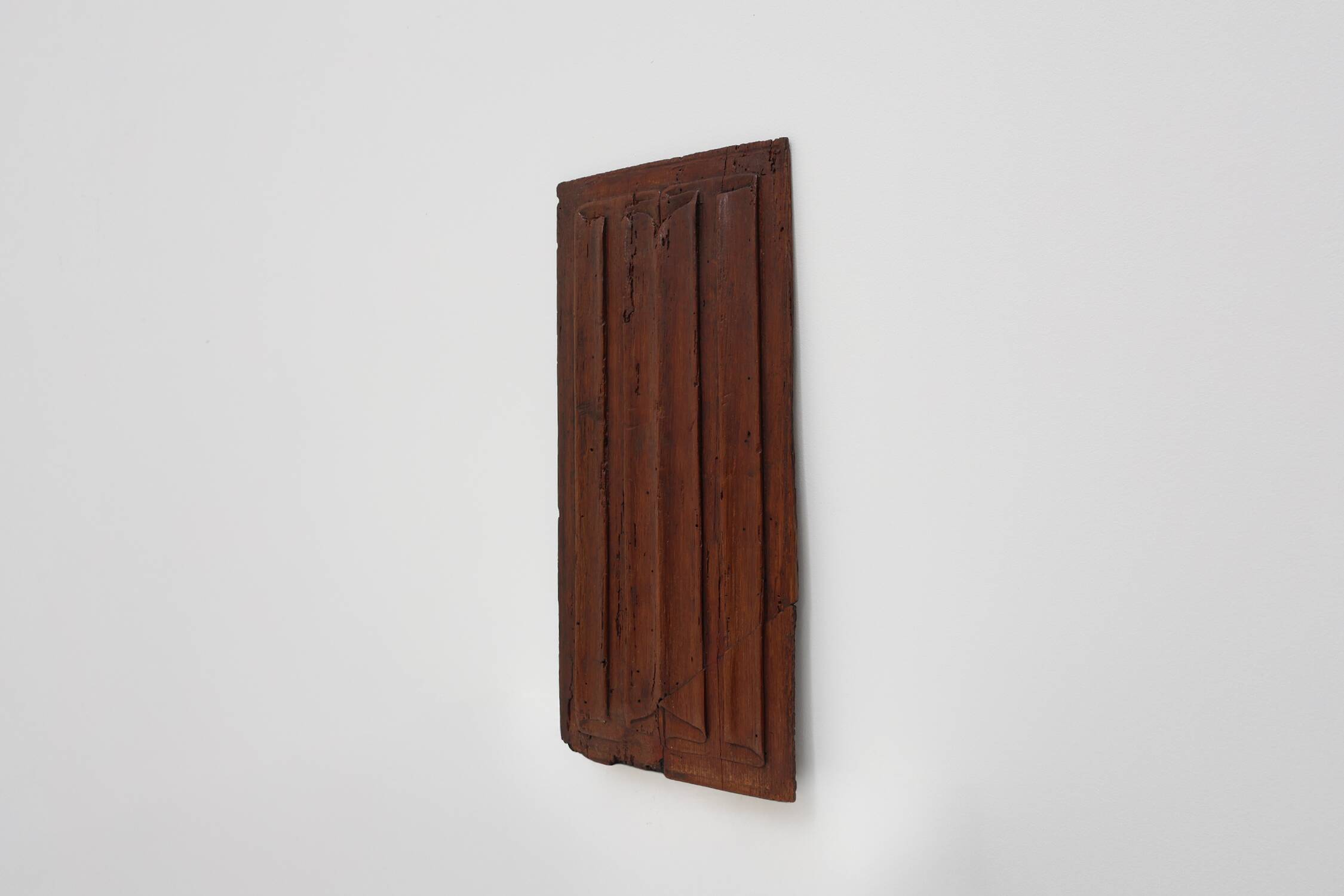 16th Century oak carved Gothic Panel, Belgium