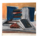 Pastel Illustration "Books"