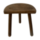 Old wooden tripod stool