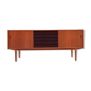 DAnish Modern Teak Model Trio Sideboard by Nils Jonsson for Hugo Troeds, 1960s