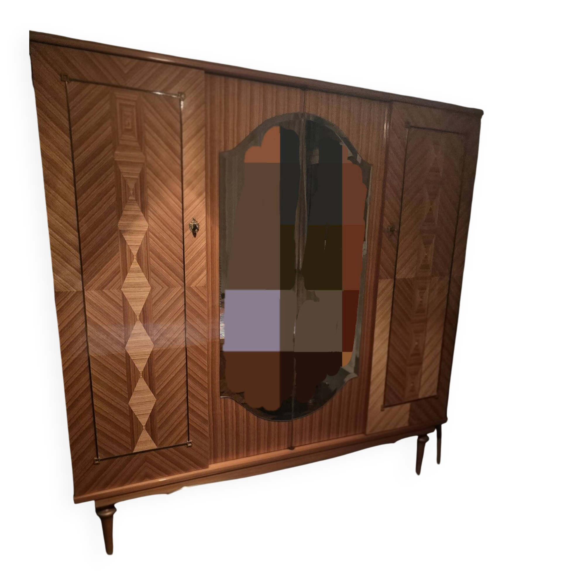 Rosewood wardrobe