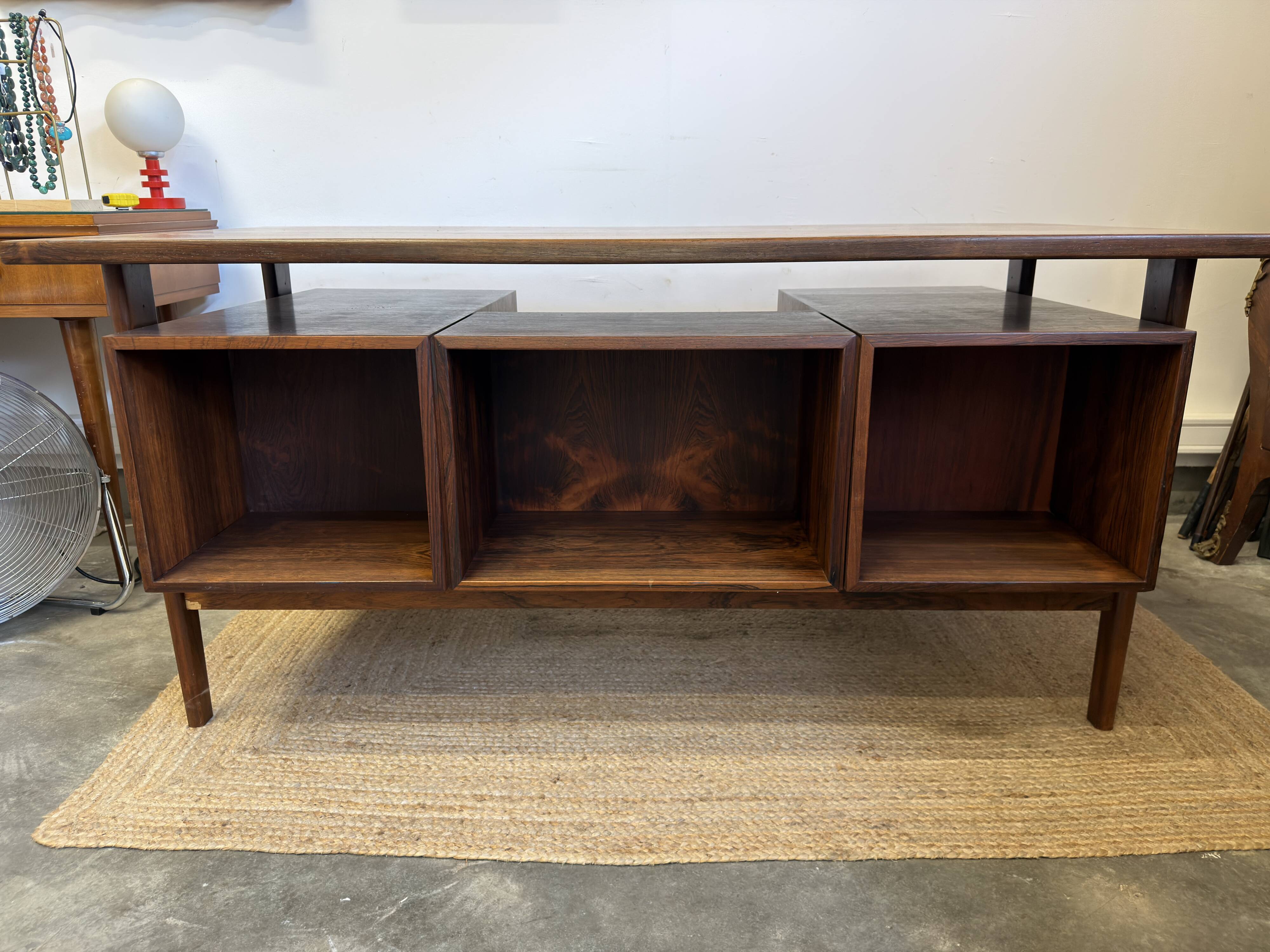 Bureau scandinave en palissandre par Kai Kristiansen pour Feldballes, 1960