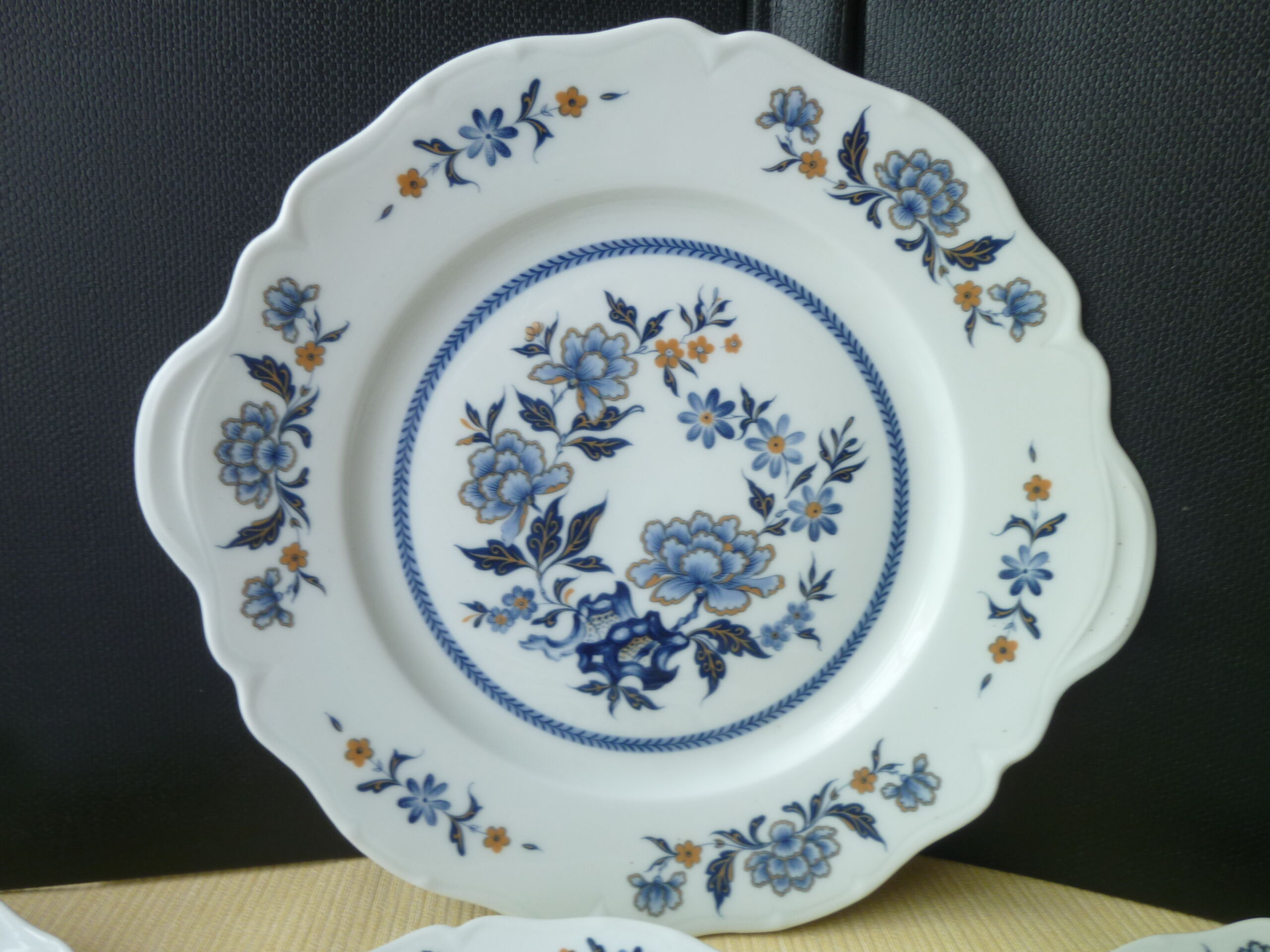 Sake service, dessert in Sologne Porcelain