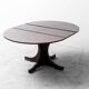 1960s vintage moderne antique table à rallonge en teck