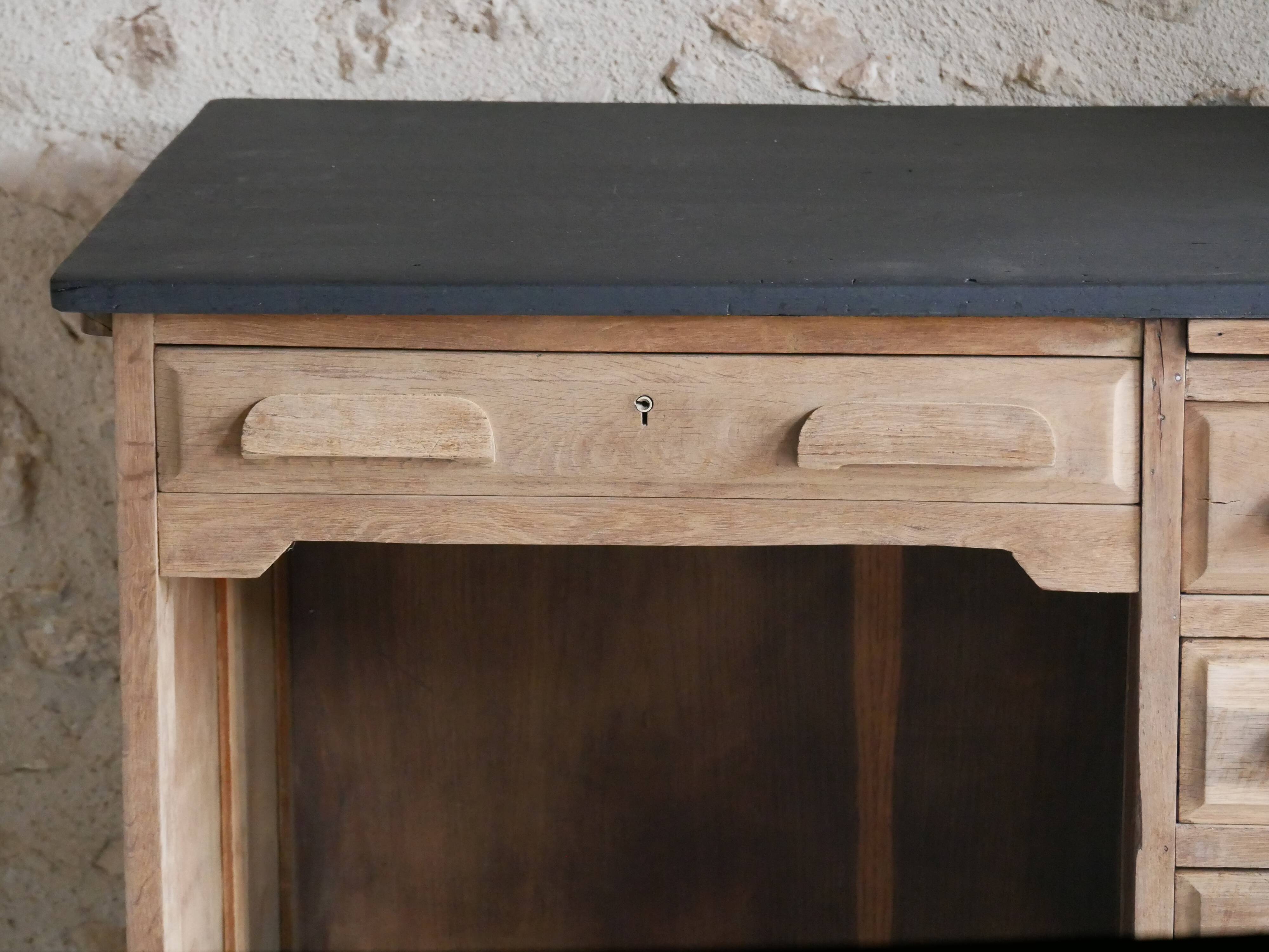 Desk and chair assembly