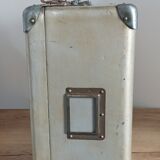 Vintage metal suitcase
