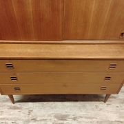 Scandinavian bookcase, chest of drawers