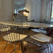 Florence Knoll Oval Table - Formerly from the Bank of France