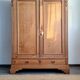 Armoire ancienne , meuble penderie vintage