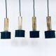 Italian pendant lamps, Italy, 1960s, set of 4