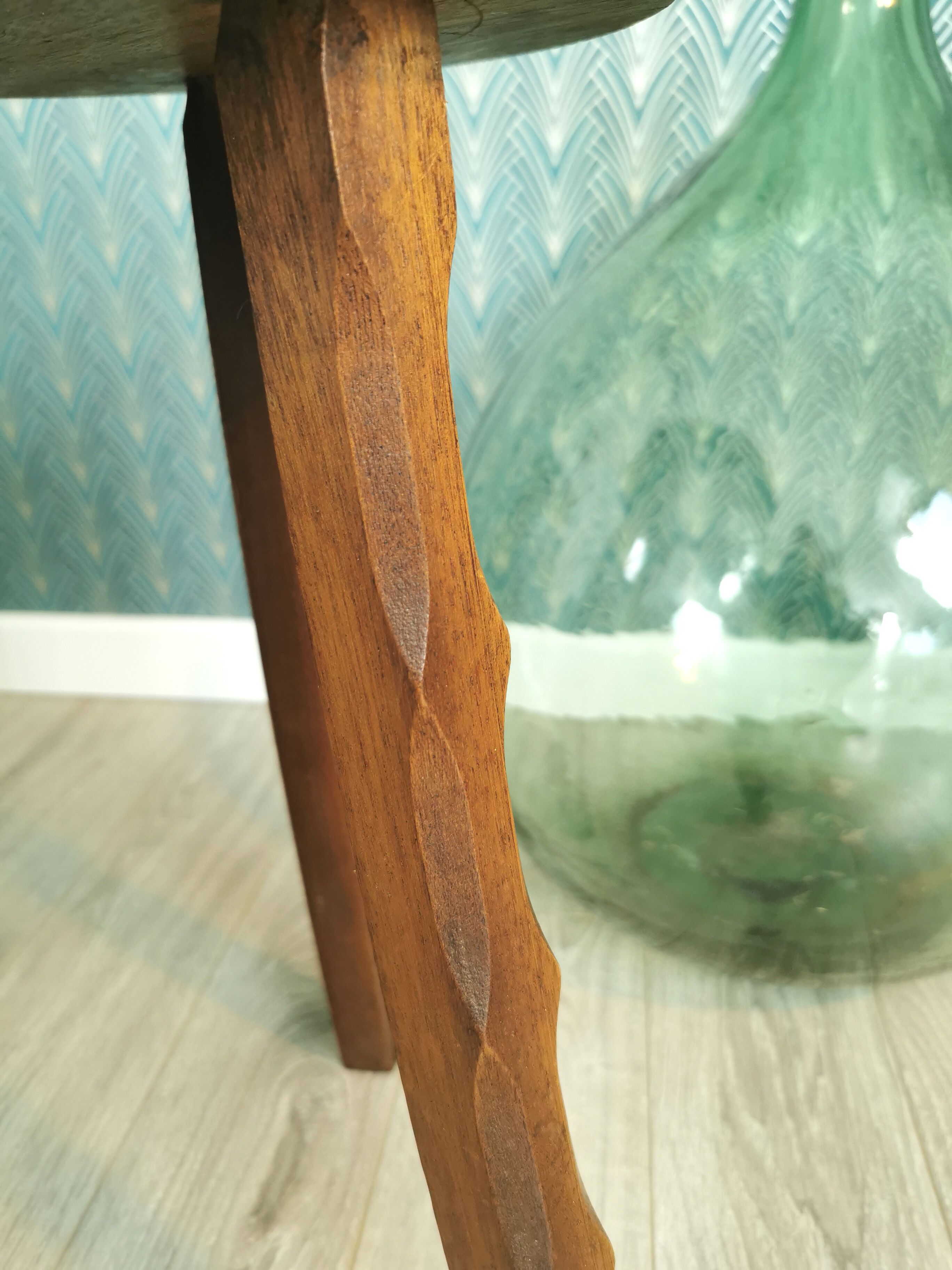 Pair of tripod stools