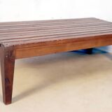 Old Burmese teak bench