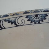 Plat de présentation oval  36x24cm Terre de Fer Salins