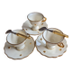 Artichoke ceramic coffee cups